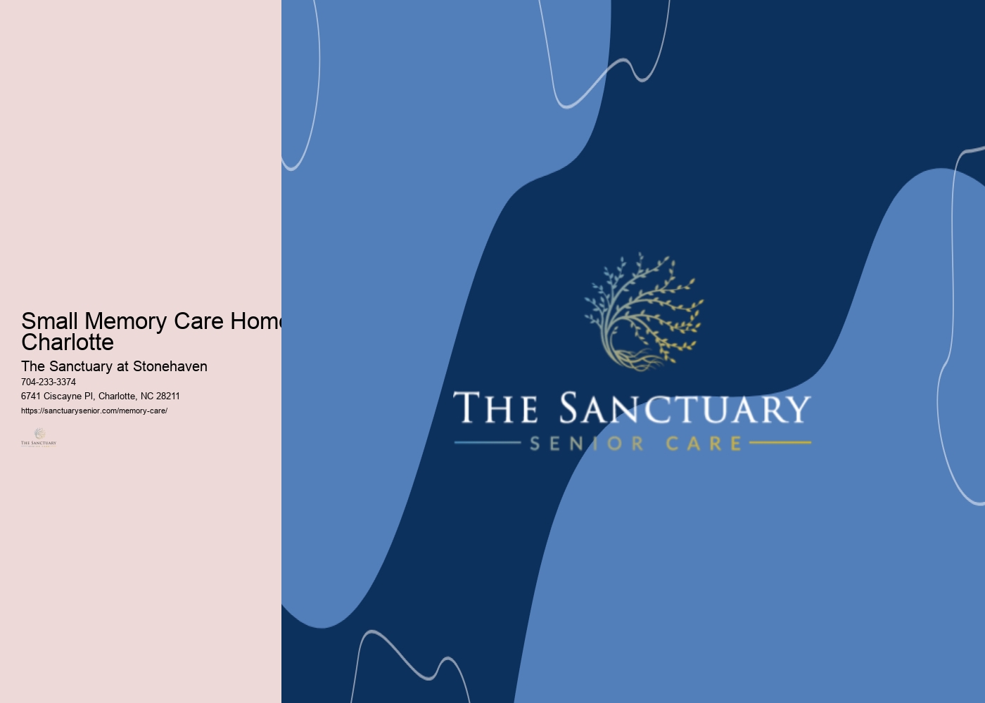 Small Memory Care Homes Charlotte