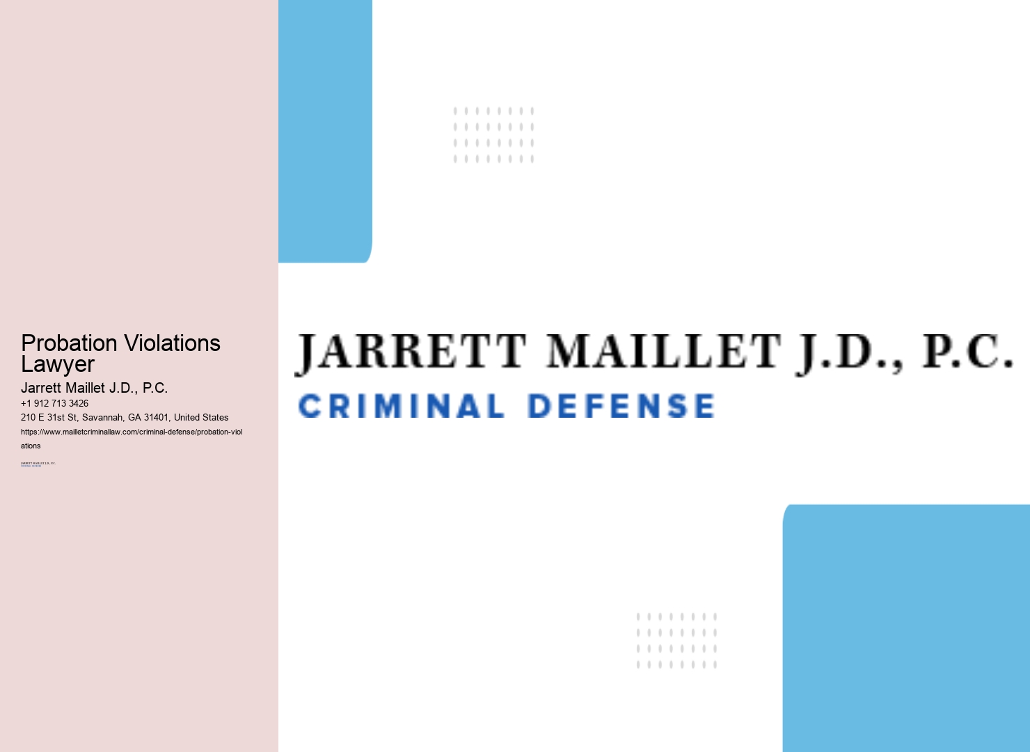 Probation Violations Lawyer