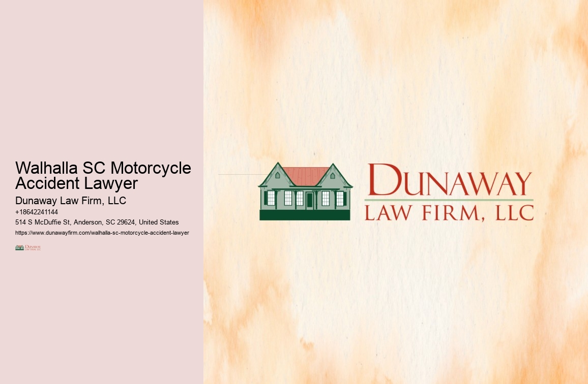 Walhalla SC Motorcycle Accident Lawyer