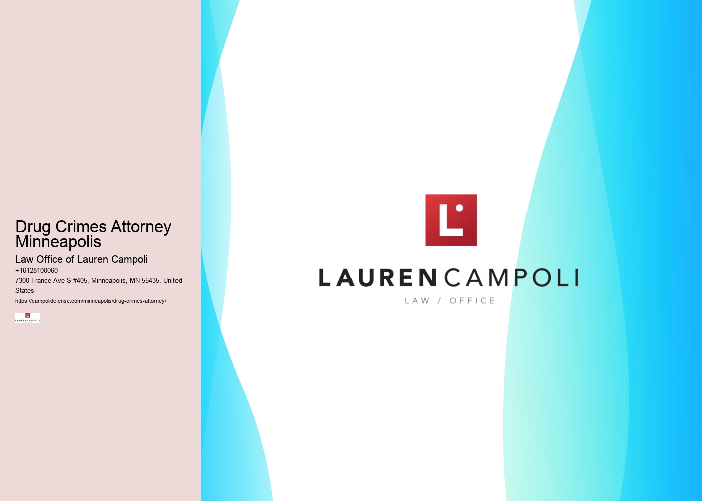 Drug Crimes Attorney Minneapolis
