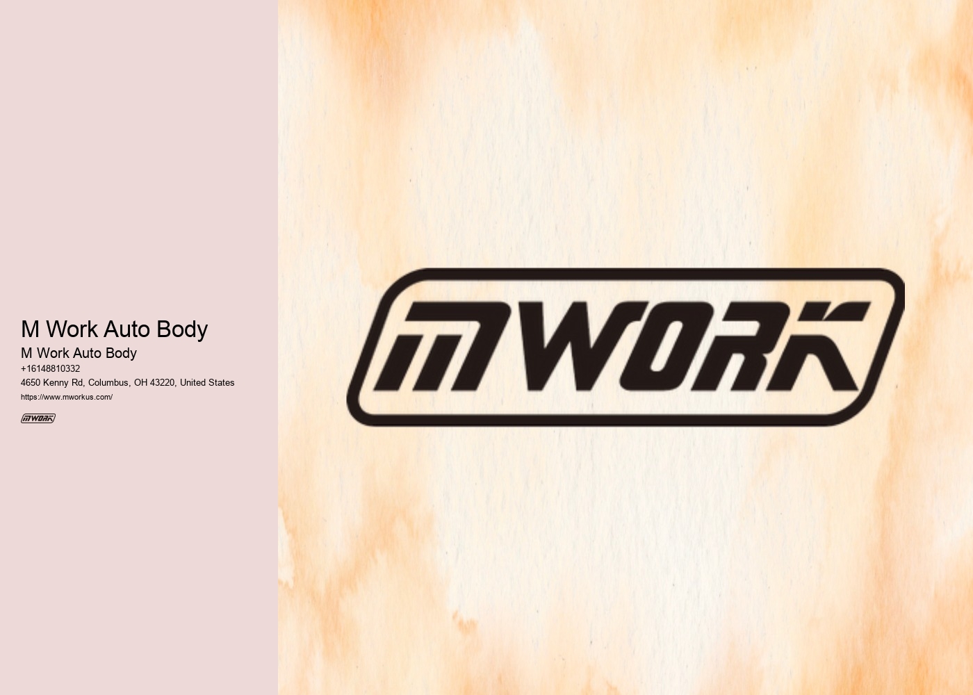 M Work Auto Body