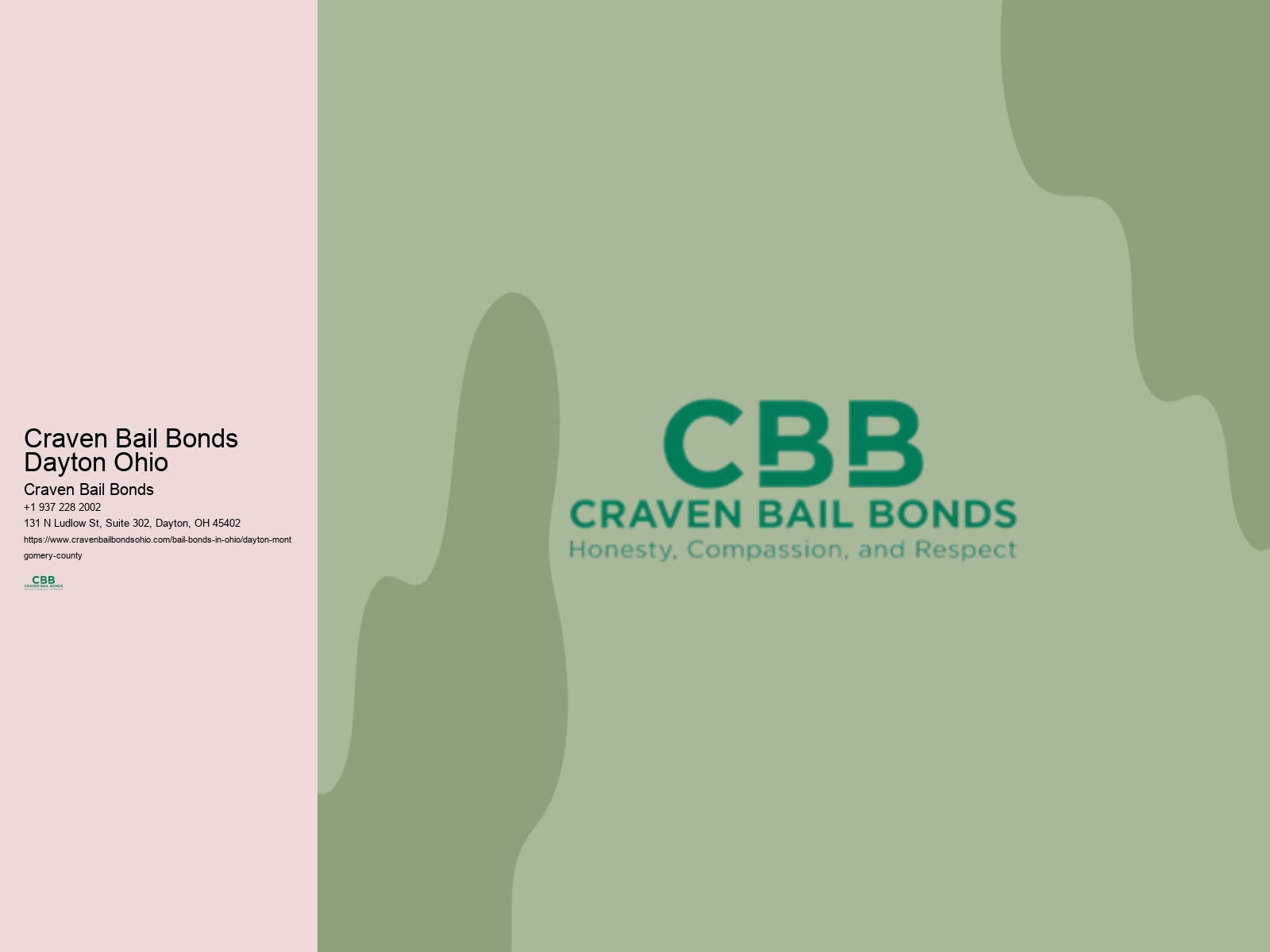 Craven Bail Bonds Dayton Ohio