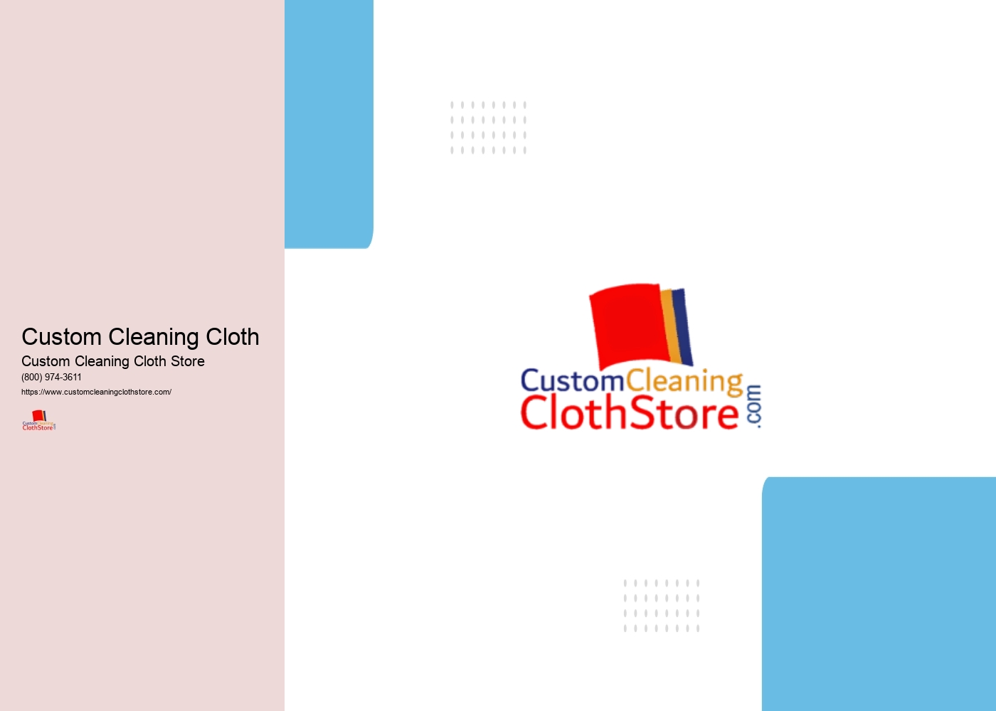 Custom Cleaning Cloth