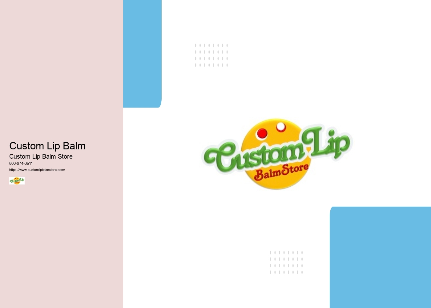 Custom Lip Balm