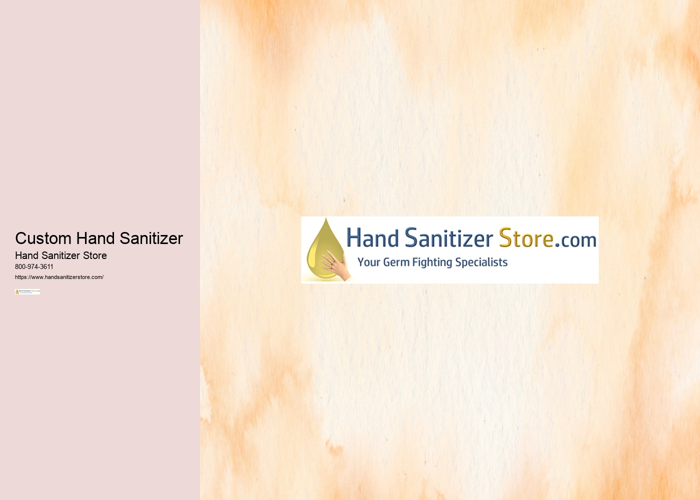 Custom Hand Sanitizer