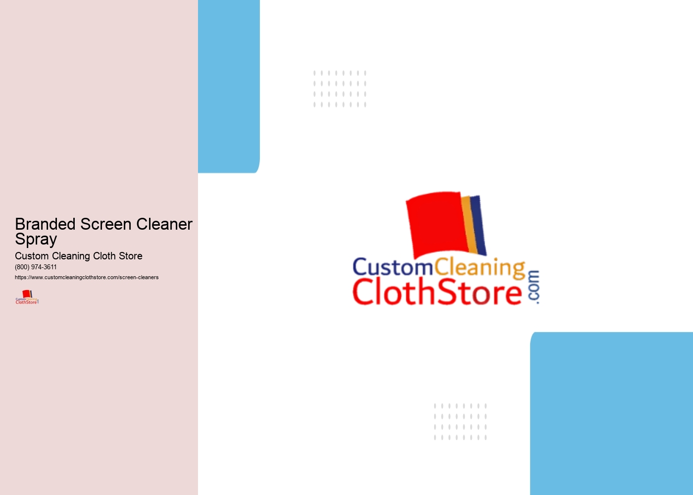 Branded Screen Cleaner Spray
