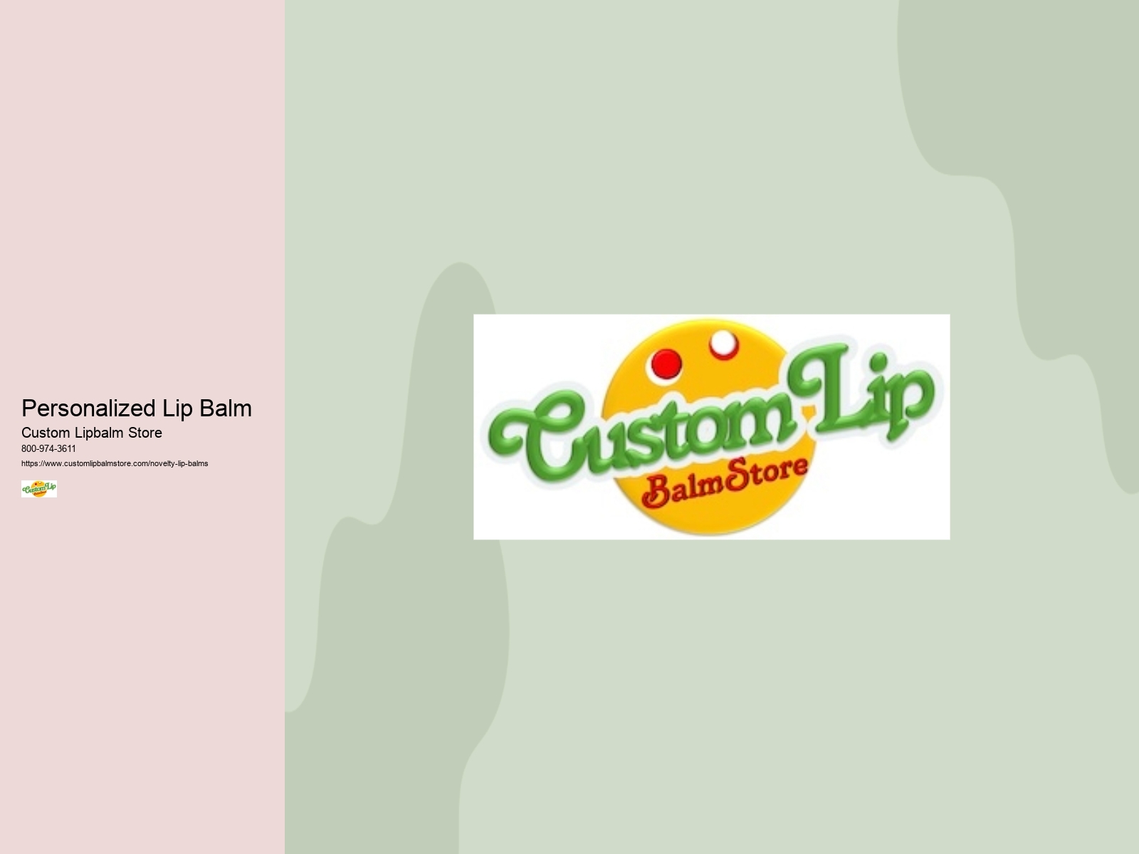Personalized Lip Balm