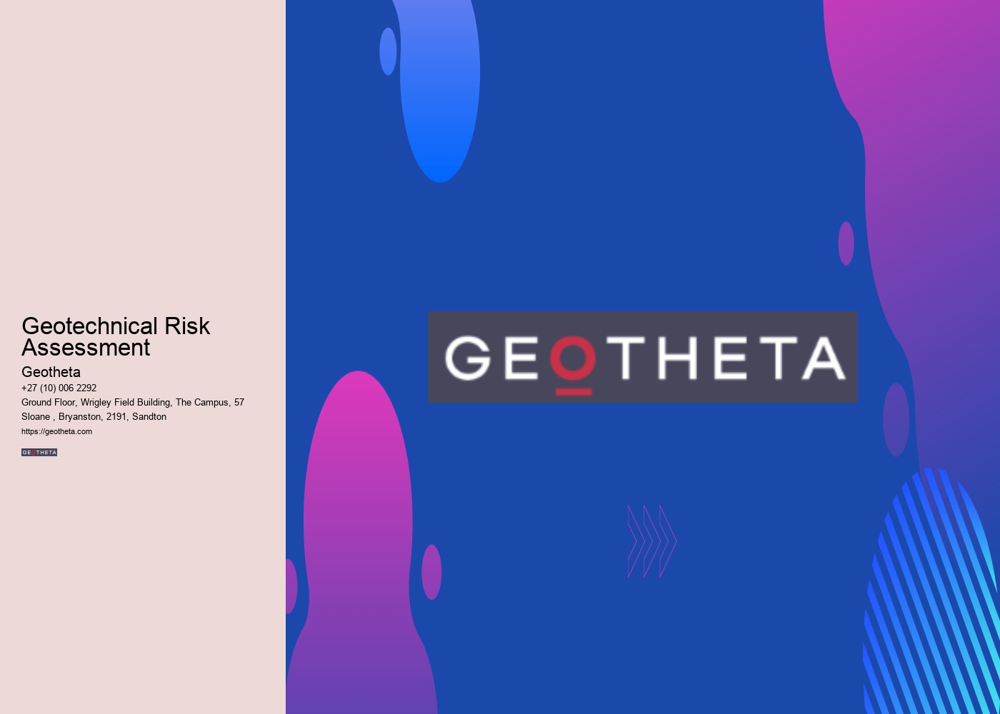 Geotechnical Risk Assessment