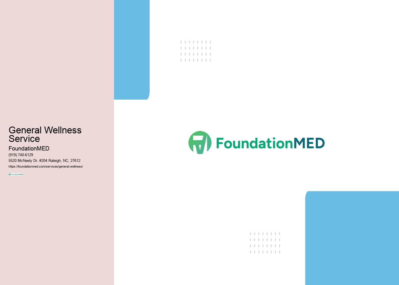General Wellness Service