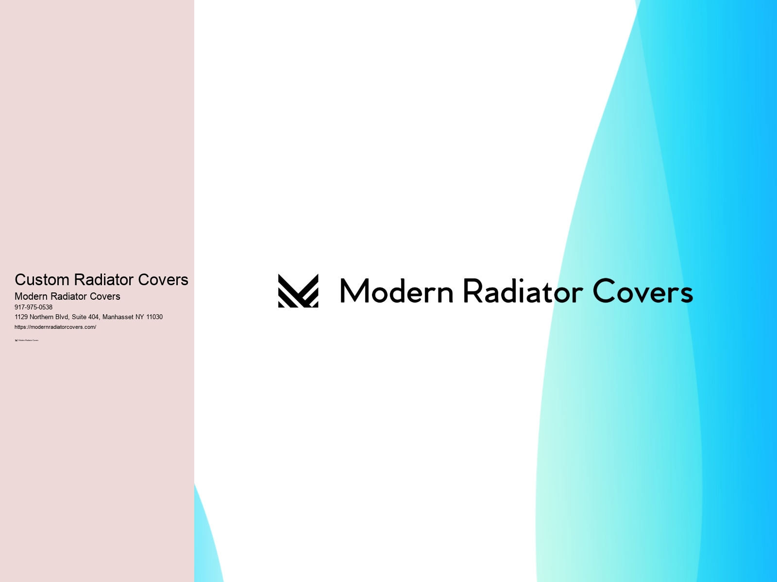 Custom Radiator Covers