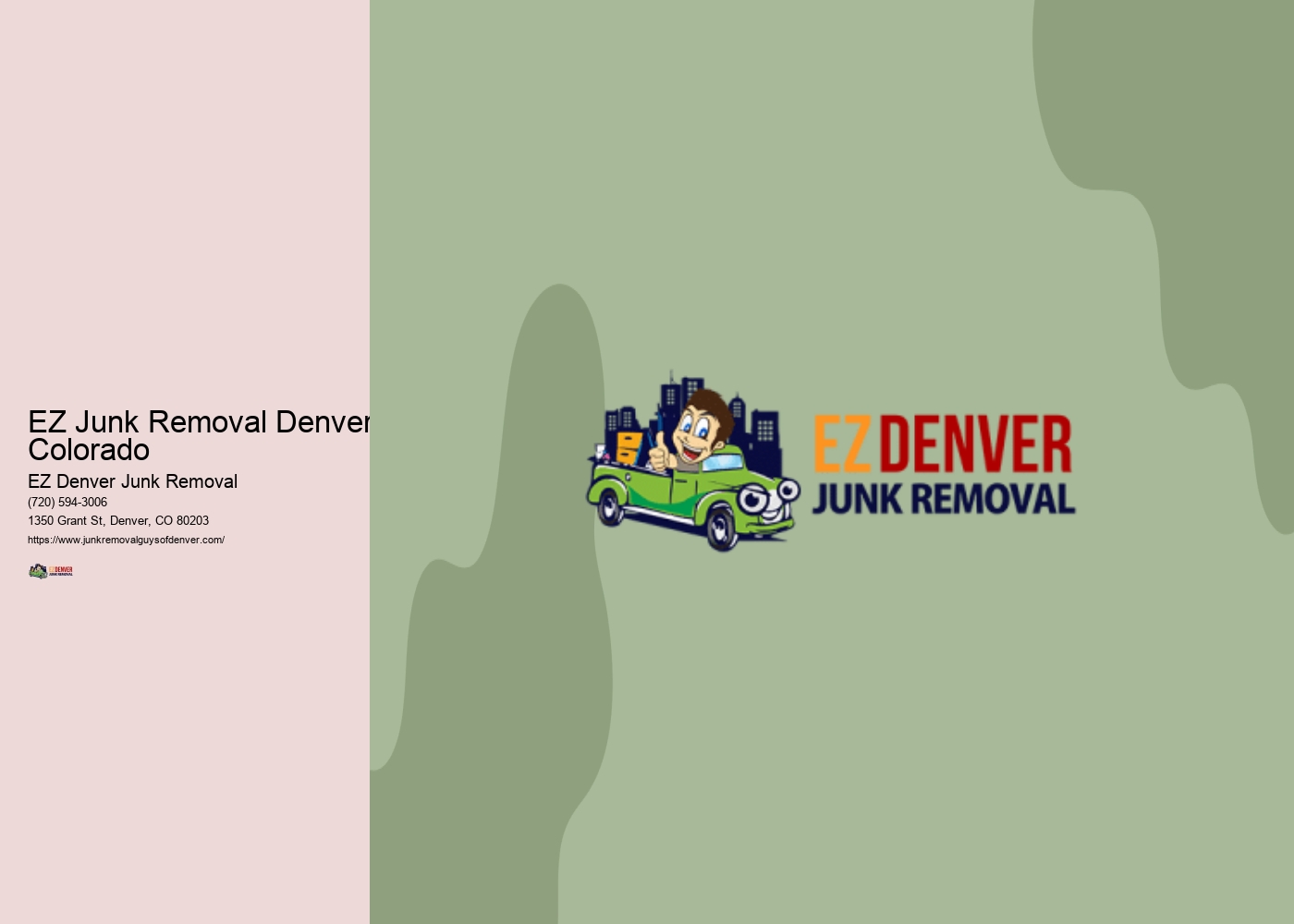 EZ Junk Removal Denver Colorado