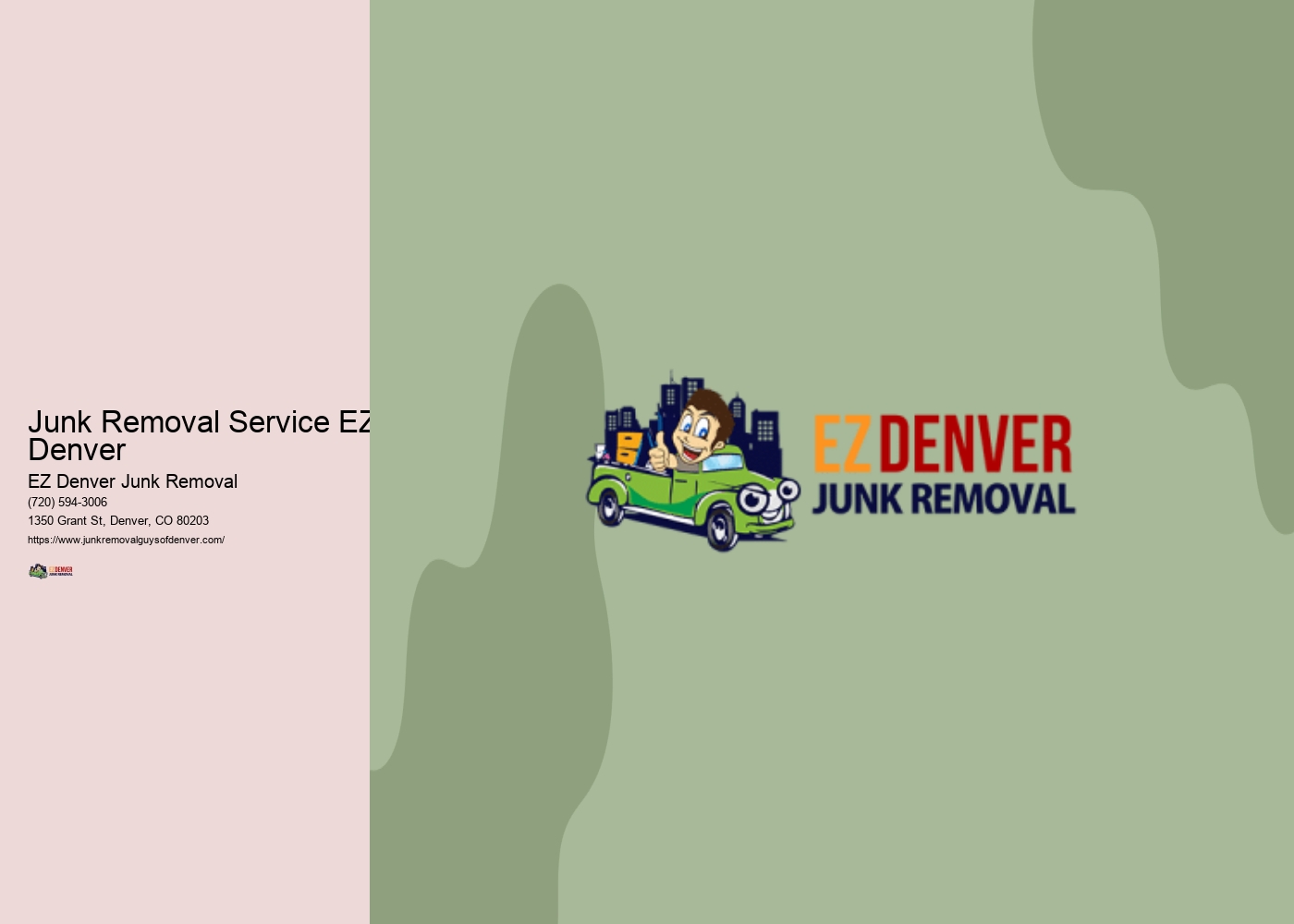 Junk Removal Service EZ Denver
