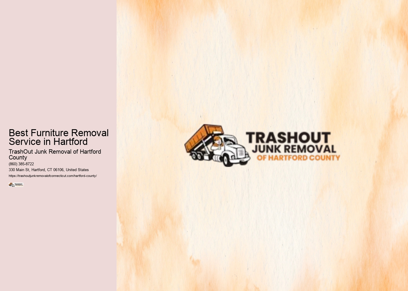 Best Furniture Removal Service in Hartford