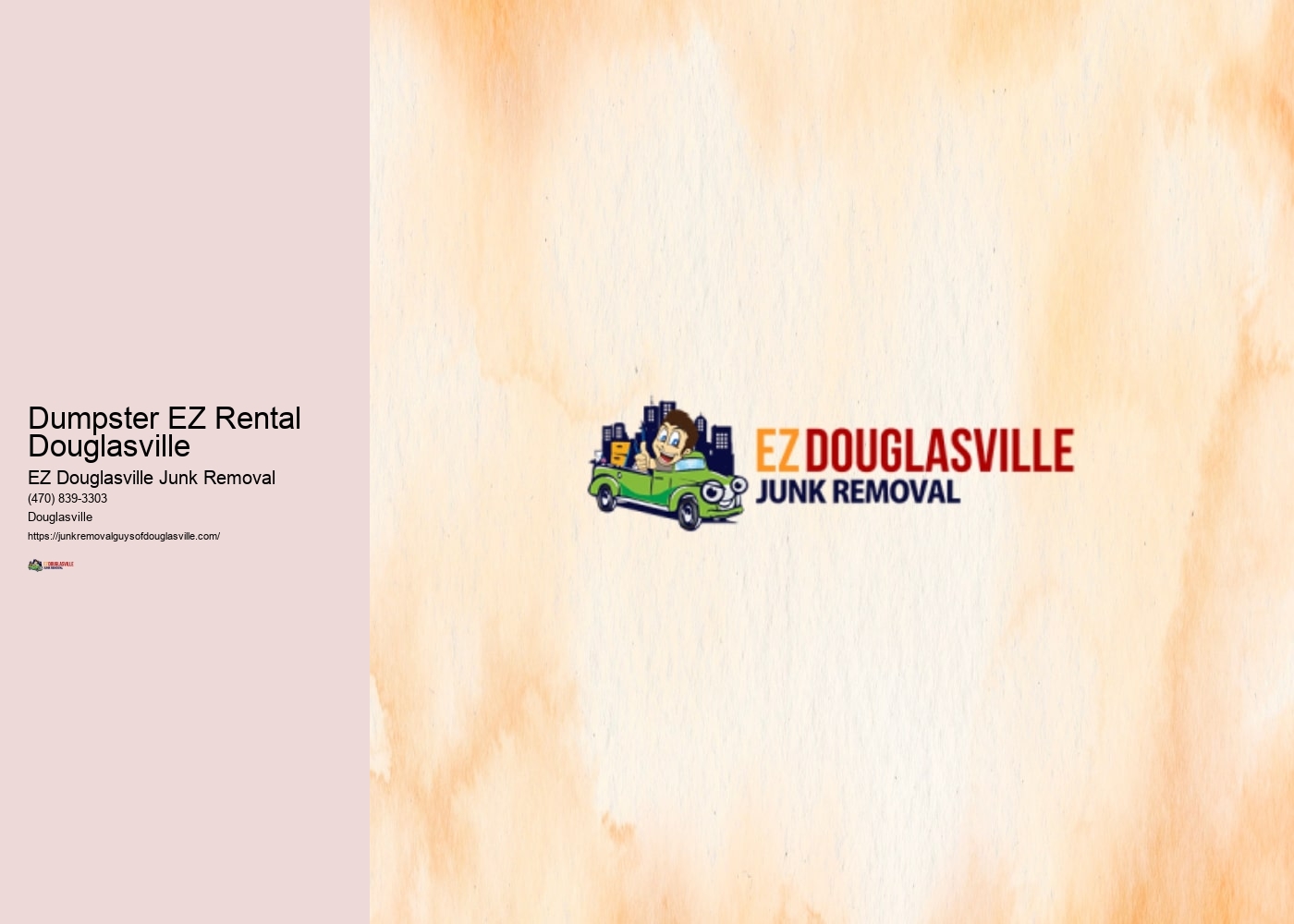 Dumpster EZ Rental Douglasville