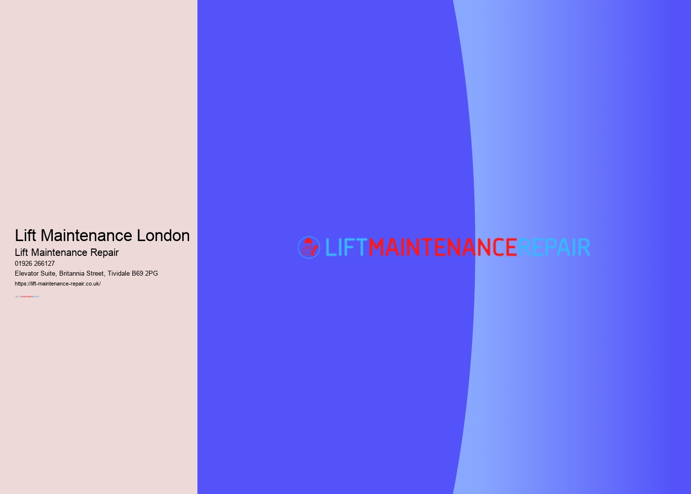 Lift Maintenance London