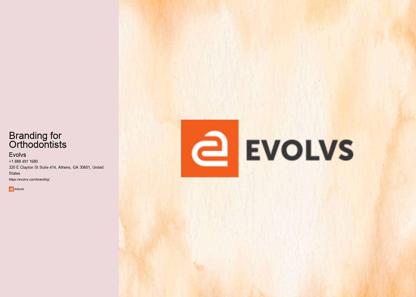 Branding for Orthodontists