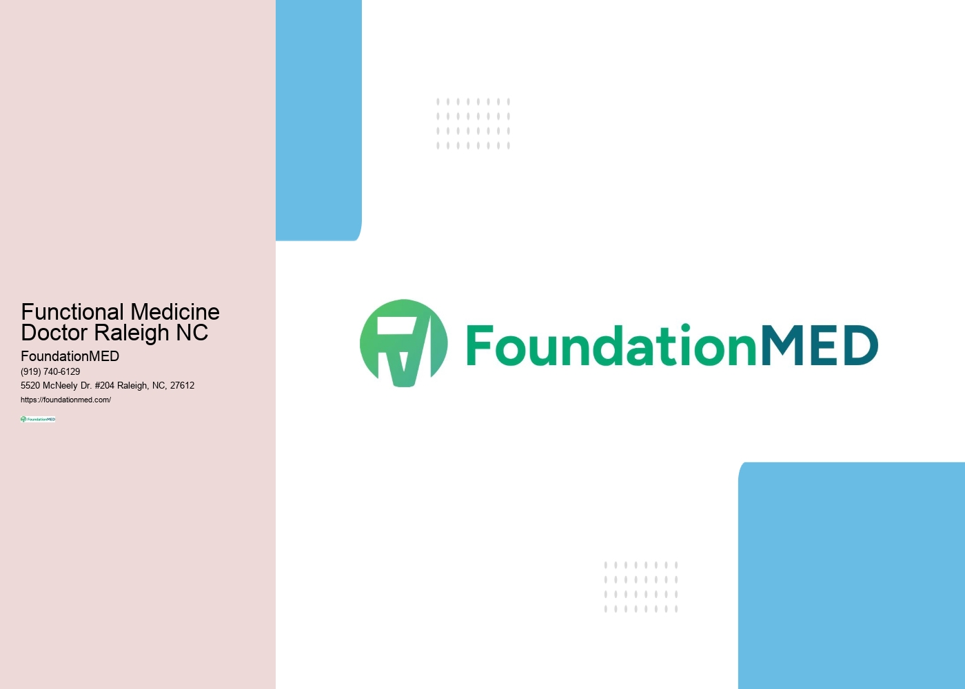 Functional Medicine Doctor Raleigh NC