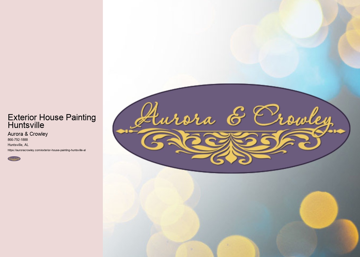 Exterior House Painting Huntsville