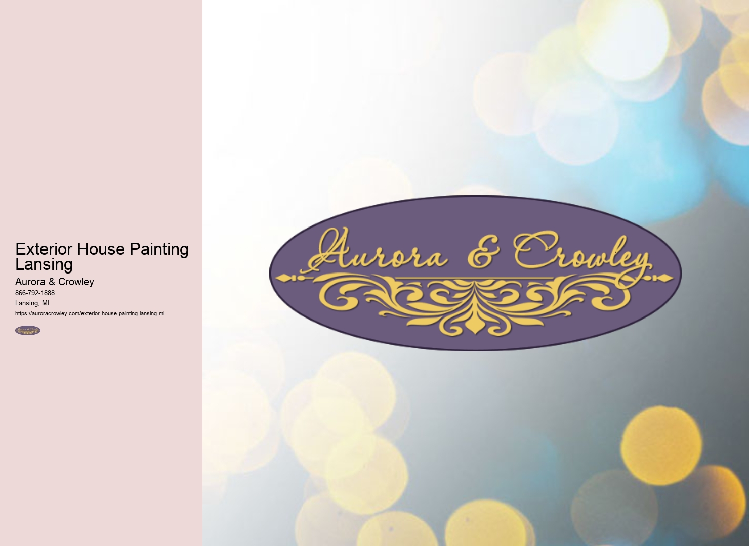 Exterior House Painting Lansing