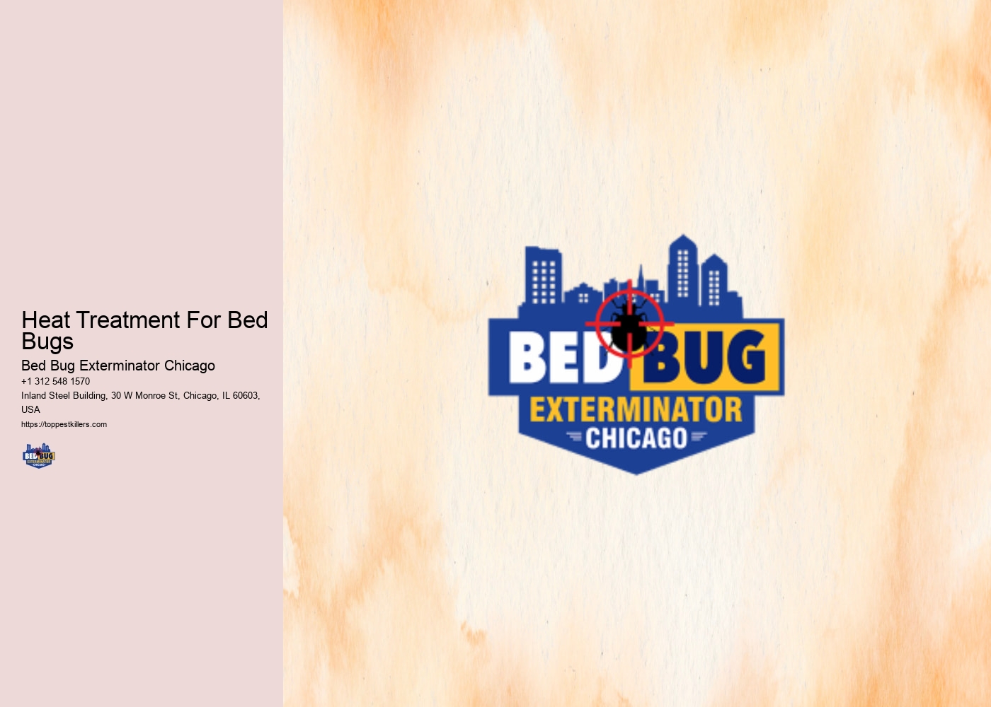 Heat Treatment For Bed Bugs