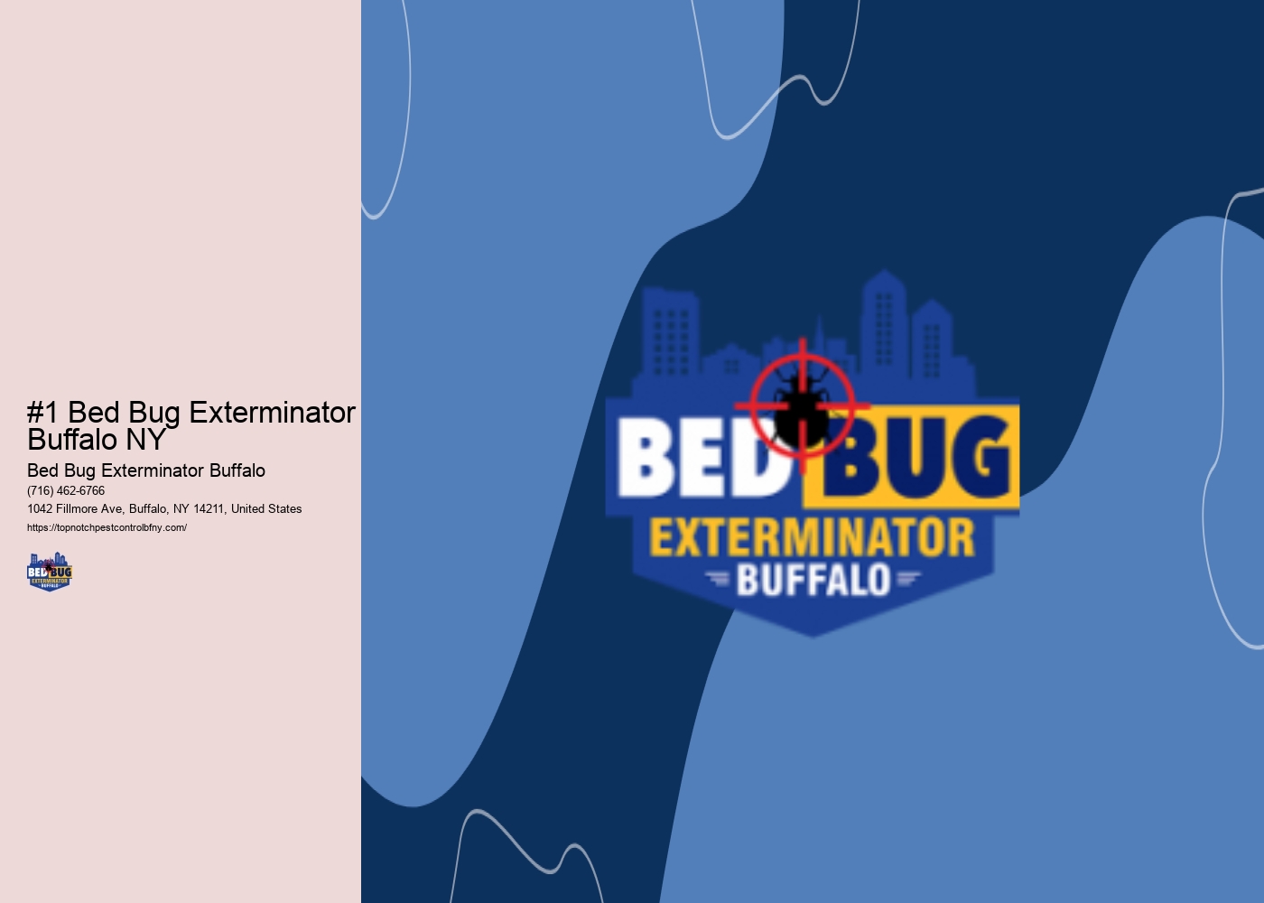 #1 Bed Bug Exterminator Buffalo NY