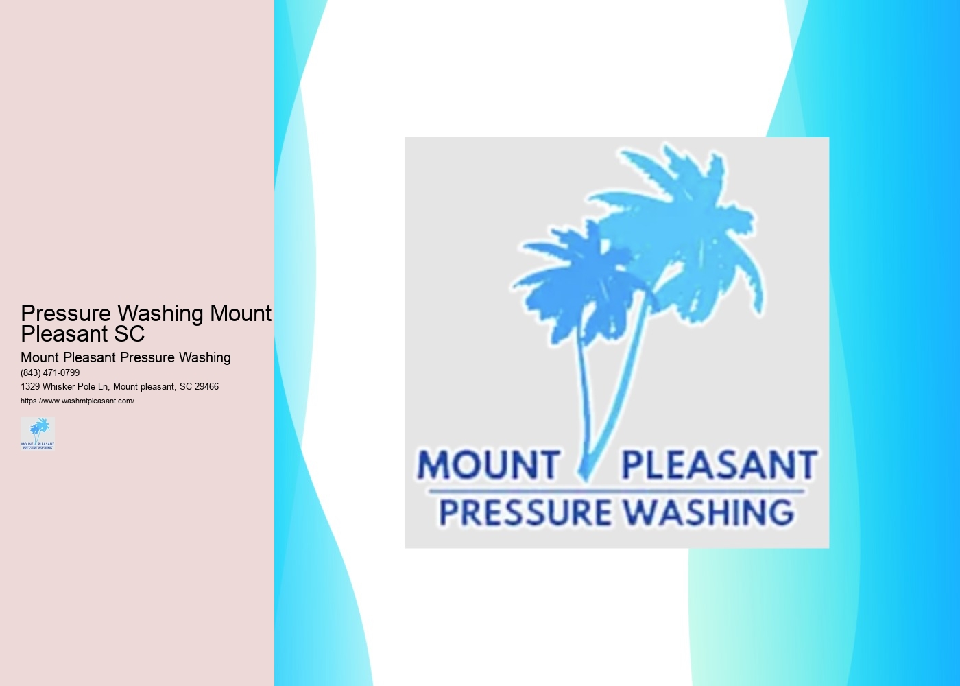 Pressure Washing Mount Pleasant SC