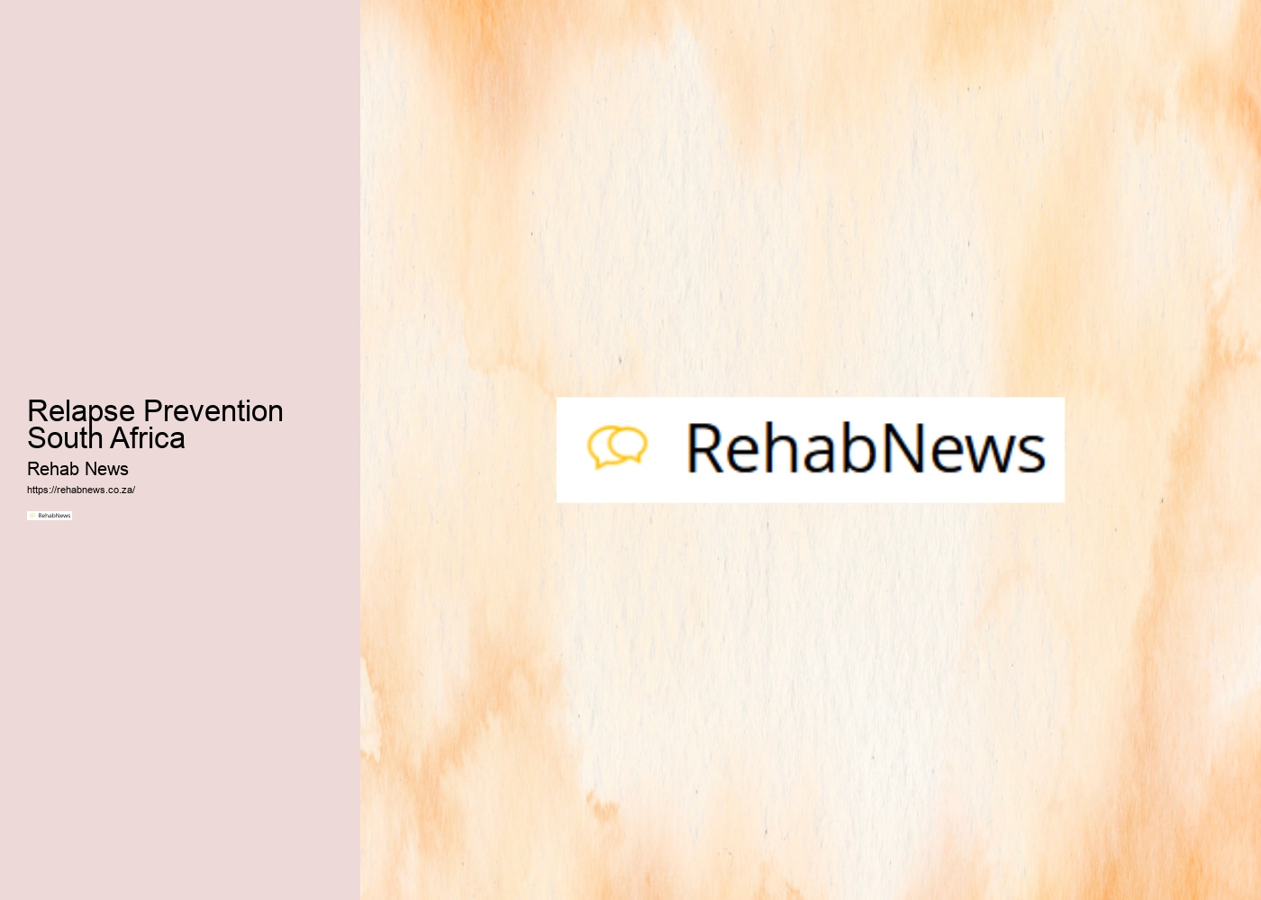 Relapse Prevention South Africa