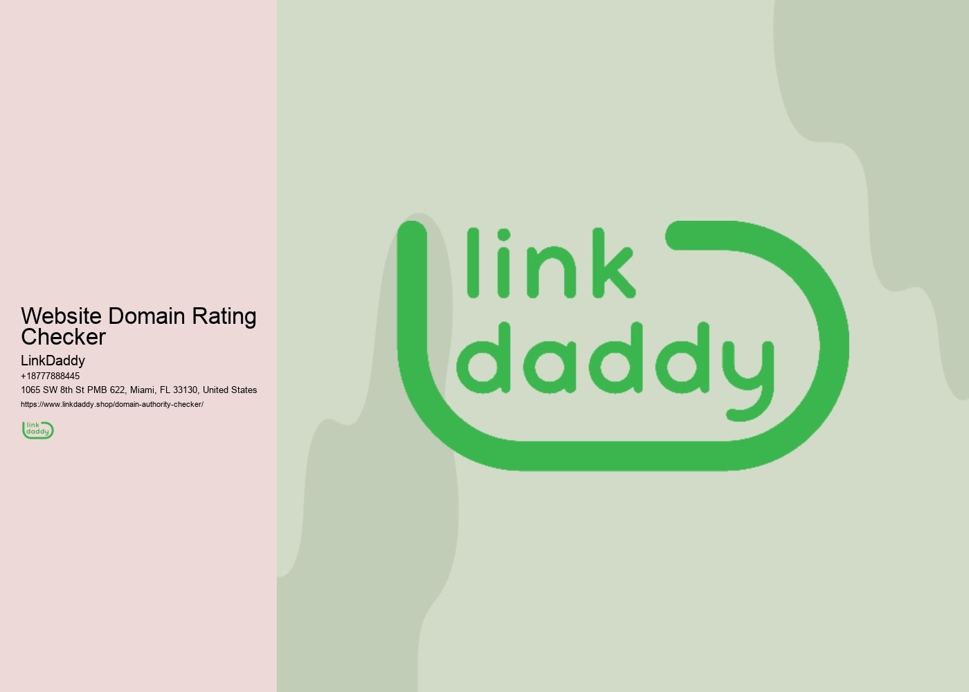 Website Domain Rating Checker