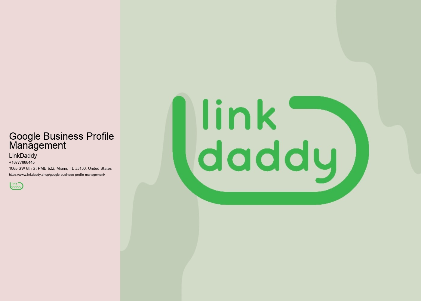 Google Business Profile Management