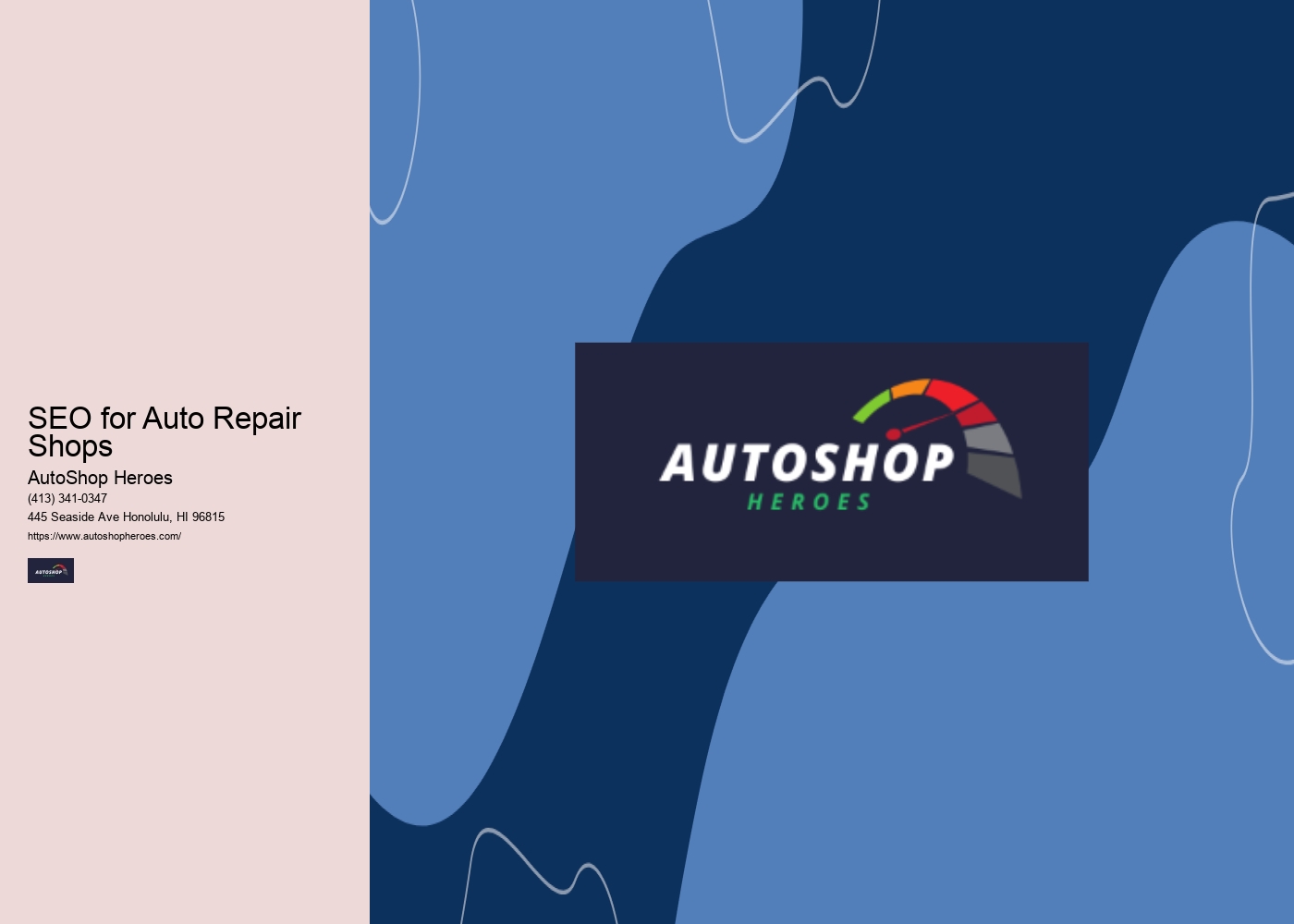 SEO for Auto Repair Shops