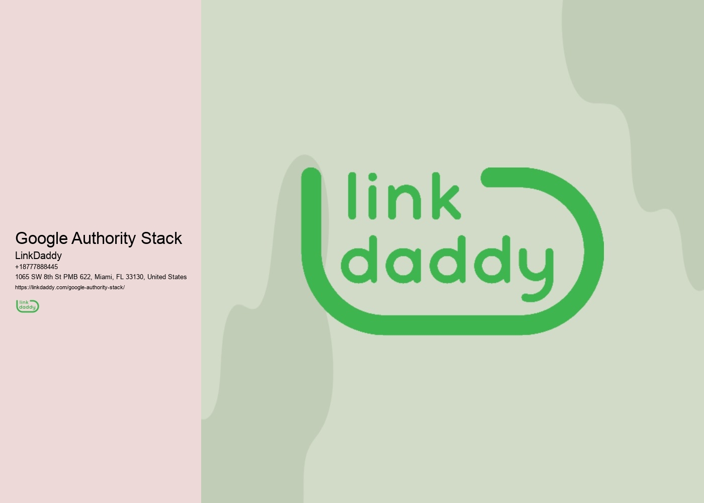Google Authority Stack