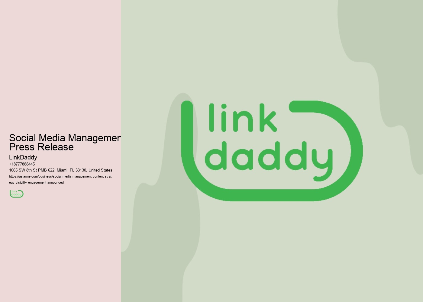 Social Media Management Press Release