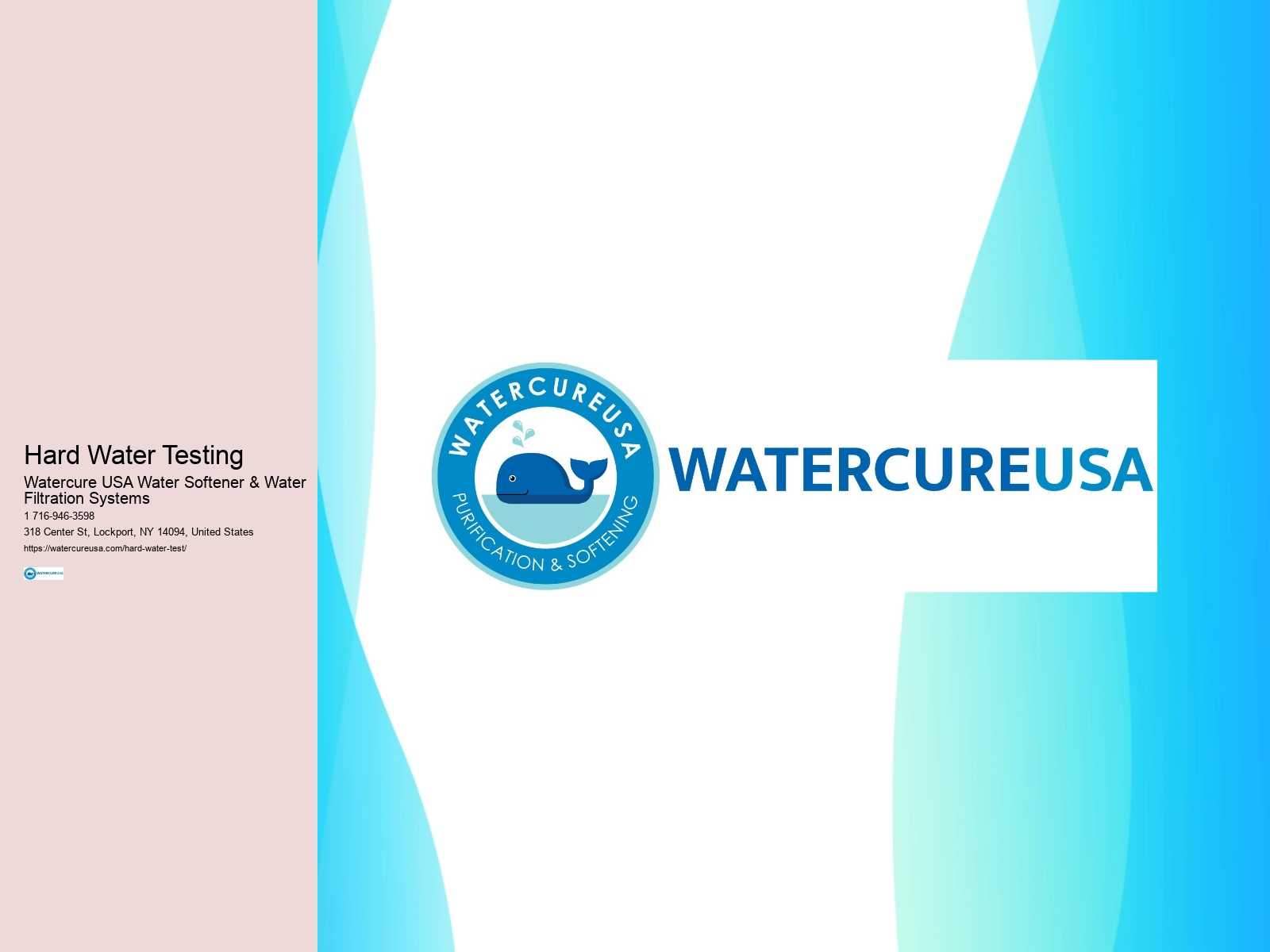Hard Water Testing