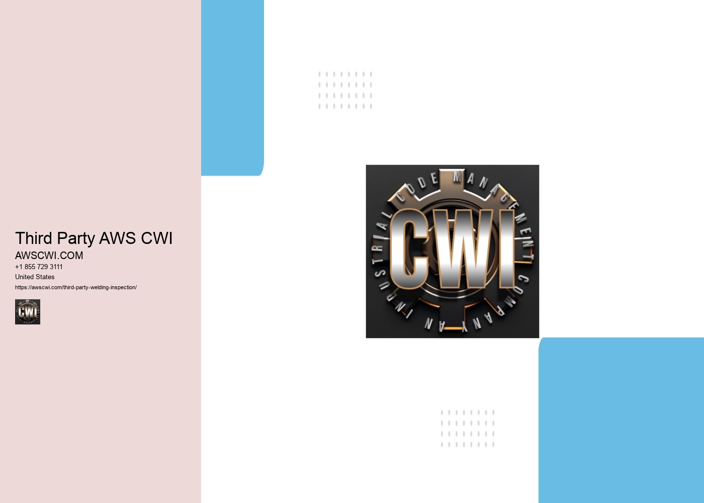 Third Party AWS CWI AWSCWI.COM Third Party AWS CWI